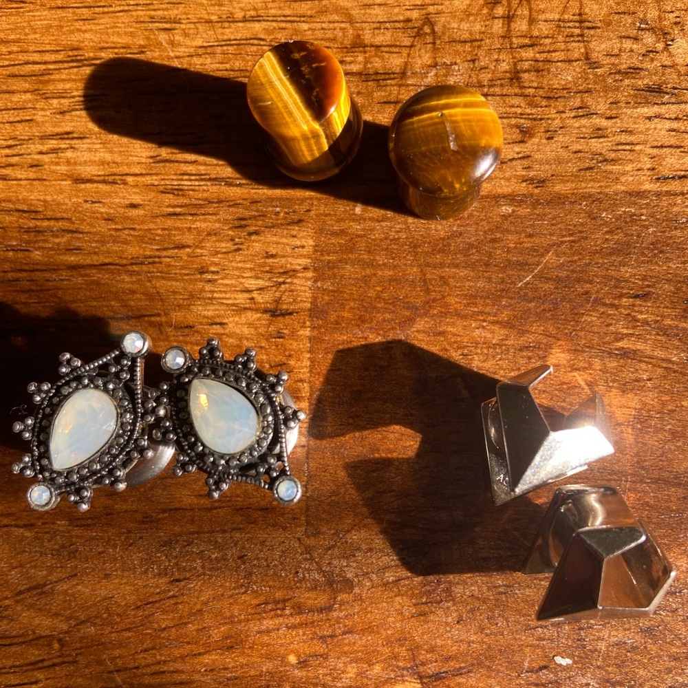 1/2 inch Gauge Plugs